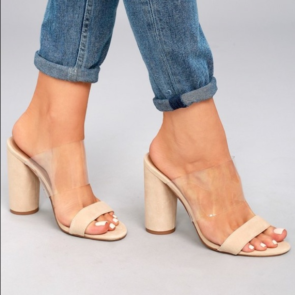 Steve Madden Nude Cheers Heels